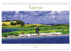 Samsø – Dänische Kattegatinsel im Herzen des Königreiches (Tischkalender 2024 DIN A5 quer), CALVENDO Monatskalender von Benning,  Kristen
