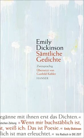 Sämtliche Gedichte von Dickinson,  Emily, Kübler,  Gunhild