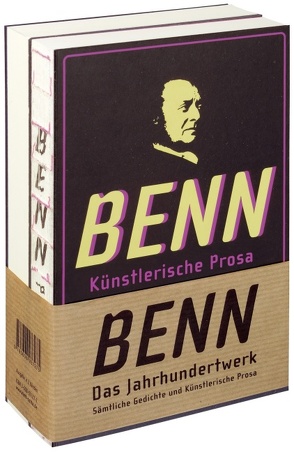 Sämtliche Gedichte. Künstlerische Prosa von Benn,  Gottfried, Hof,  Holger