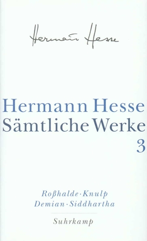 Sämtliche Werke in 20 Bänden und einem Registerband von Hesse,  Hermann