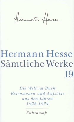 Sämtliche Werke in 20 Bänden und einem Registerband von Hesse,  Hermann, Michels,  Volker, Schickling,  Marco