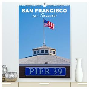 SAN FRANCISCO im Sommer (hochwertiger Premium Wandkalender 2024 DIN A2 hoch), Kunstdruck in Hochglanz von Viola,  Melanie