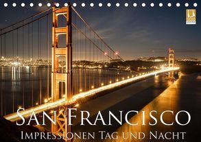 San Francisco Impressionen Tag und Nacht (Tischkalender 2019 DIN A5 quer) von Marufke,  Thomas