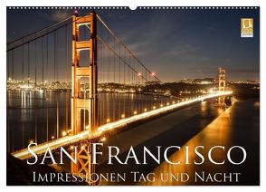 San Francisco Impressionen Tag und Nacht (Wandkalender 2024 DIN A2 quer), CALVENDO Monatskalender von Marufke,  Thomas