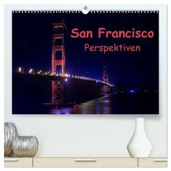 San Francisco Perspektiven (hochwertiger Premium Wandkalender 2024 DIN A2 quer), Kunstdruck in Hochglanz von Schön,  Berlin,  Andreas