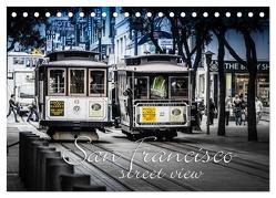 San Francisco – street view (CH-Version) (Tischkalender 2024 DIN A5 quer), CALVENDO Monatskalender von YOUR pageMaker,  Monika Schöb,  www.yourpagemaker.de,  ©