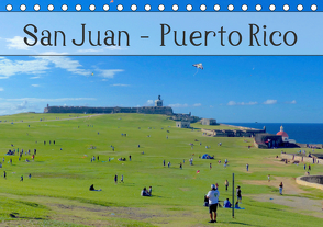 San Juan – Puerto Rico 2021 (Tischkalender 2021 DIN A5 quer) von Gerken,  Jochen