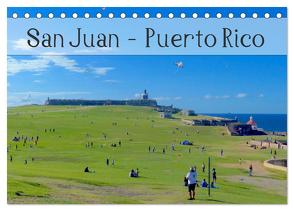 San Juan – Puerto Rico 2024 (Tischkalender 2024 DIN A5 quer), CALVENDO Monatskalender von Gerken,  Jochen