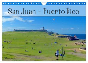 San Juan – Puerto Rico 2024 (Wandkalender 2024 DIN A4 quer), CALVENDO Monatskalender von Gerken,  Jochen