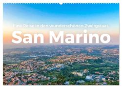 San Marino – Eine Reise in den wunderschönen Zwergstaat. (Wandkalender 2024 DIN A2 quer), CALVENDO Monatskalender von Scott,  M.