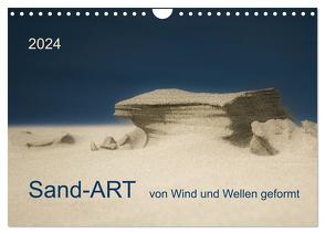 Sand-ART, von Wind und Wellen geformt (Wandkalender 2024 DIN A4 quer), CALVENDO Monatskalender von Grühn-Stauber,  Kirstin