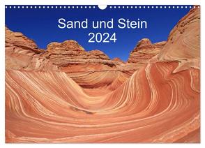 Sand und Stein 2024 (Wandkalender 2024 DIN A3 quer), CALVENDO Monatskalender von Lupo,  Giuseppe