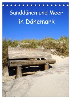 Sanddünen und Meer in Dänemark (Tischkalender 2024 DIN A5 hoch), CALVENDO Monatskalender von Bussenius,  Beate