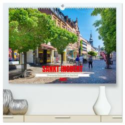 Sankt Ingbert – Charmante Kleinstadt im Saarland (hochwertiger Premium Wandkalender 2024 DIN A2 quer), Kunstdruck in Hochglanz von Bartruff,  Thomas