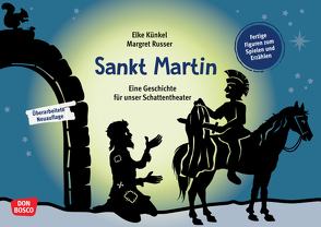 Sankt Martin. Eine Geschichte für unser Schattentheater von Künkel,  Elke, Russer,  Margret