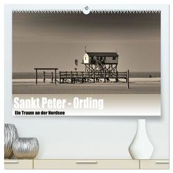 Sankt Peter-Ording. Ein Traum an der Nordsee (hochwertiger Premium Wandkalender 2024 DIN A2 quer), Kunstdruck in Hochglanz von Wulf,  Guido