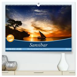 Sansibar (hochwertiger Premium Wandkalender 2024 DIN A2 quer), Kunstdruck in Hochglanz von Thomas Deter,  ©