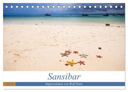 Sansibar – Impressionen von Rolf Dietz (Tischkalender 2024 DIN A5 quer), CALVENDO Monatskalender von Dietz,  Rolf