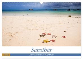 Sansibar – Impressionen von Rolf Dietz (Wandkalender 2024 DIN A3 quer), CALVENDO Monatskalender von Dietz,  Rolf