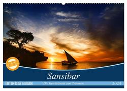 Sansibar (Wandkalender 2024 DIN A2 quer), CALVENDO Monatskalender von Thomas Deter,  ©