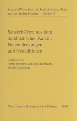 Sanskrit-Texte aus dem buddhistischen Kanon: Neuentdeckungen und Neueditionen von Chung,  Jin-il, Wille,  Klaus