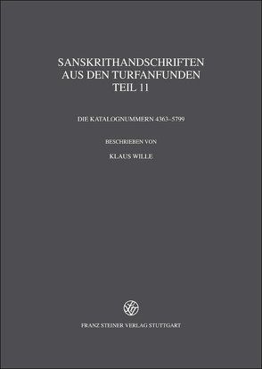 Sanskrithandschriften aus den Turfanfunden von Wille-Peters,  Klaus