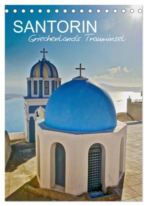 Santorin – Trauminsel Griechenlands (Tischkalender 2024 DIN A5 hoch), CALVENDO Monatskalender von Tewes,  Rainer