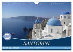 Santorini – Insel ewiger Liebe (Wandkalender 2024 DIN A4 quer), CALVENDO Monatskalender von GbR Cristina Wilson,  Kunstmotivation