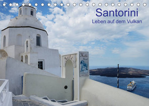 Santorini – Leben auf dem Vulkan (Tischkalender 2023 DIN A5 quer) von Westerdorf,  Helmut