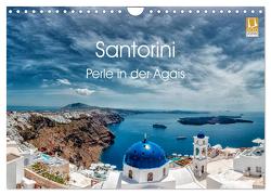 Santorini – Perle in der Ägais (Wandkalender 2024 DIN A4 quer), CALVENDO Monatskalender von Photography,  Hessbeck