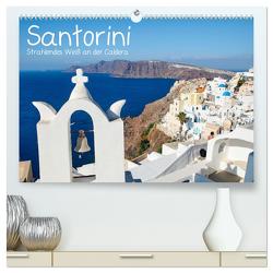 Santorini – Strahlendes Weiß an der Caldera (hochwertiger Premium Wandkalender 2024 DIN A2 quer), Kunstdruck in Hochglanz von Otto,  Jakob