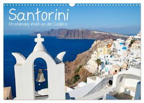 Santorini – Strahlendes Weiß an der Caldera (Wandkalender 2024 DIN A3 quer), CALVENDO Monatskalender von Otto,  Jakob