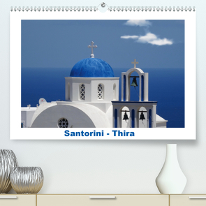 Santorini – Thira (Premium, hochwertiger DIN A2 Wandkalender 2020, Kunstdruck in Hochglanz) von Huschka,  Klaus-Peter