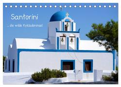 Santorini (Tischkalender 2024 DIN A5 quer), CALVENDO Monatskalender von Amler,  Thomas