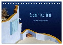 Santorini und seine Vielfalt (Tischkalender 2024 DIN A5 quer), CALVENDO Monatskalender von Nordstern,  Nordstern