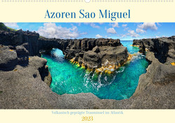 Sao Miguel Azoren – Vulkanisch geprägte Trauminsel im Atlantik (Wandkalender 2023 DIN A2 quer) von Rucker,  Michael