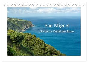Sao Miguel – Die ganze Vielfalt der Azoren (Tischkalender 2024 DIN A5 quer), CALVENDO Monatskalender von Ebeling,  Christoph