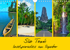 São Tomé – Inselparadies am Äquator (Wandkalender 2021 DIN A4 quer) von Plastron Pictures,  Lost