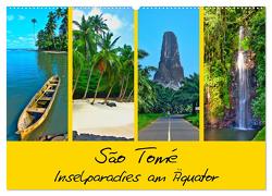 São Tomé – Inselparadies am Äquator (Wandkalender 2024 DIN A2 quer), CALVENDO Monatskalender von Plastron Pictures,  Lost