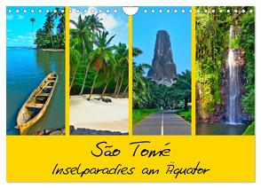 São Tomé – Inselparadies am Äquator (Wandkalender 2024 DIN A4 quer), CALVENDO Monatskalender von Plastron Pictures,  Lost