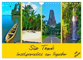 São Tomé – Inselparadies am Äquator (Wandkalender 2024 DIN A4 quer), CALVENDO Monatskalender von Plastron Pictures,  Lost