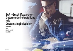 SAP – Business Partner -Datenmodell mit Customizing Beispielen von Emrich,  Hans-Georg
