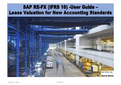 SAP RE-FX (IFRS 16) -Anwenderhandbuch – Lease Valuation for New Accounting Standards von Emrich,  Hans-Georg