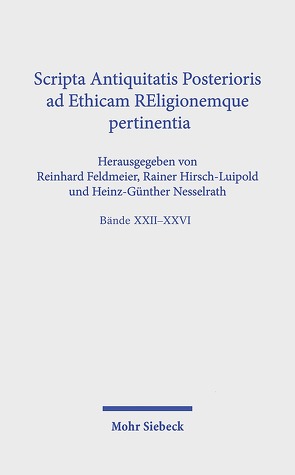 SAPERE-Paket, Bände XXII-XXVI von Feldmeier,  Reinhard, Hirsch-Luipold,  Rainer, Nesselrath,  Heinz-Günther