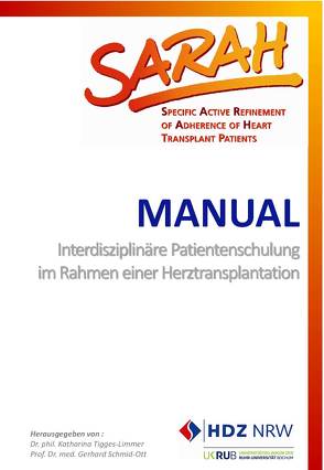 SARAH Manual von Schmid-Ott,  Gerhard, Tigges-Limmer,  Katharina