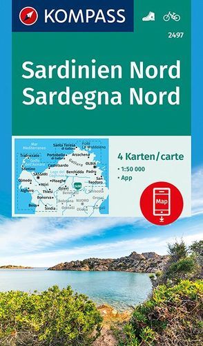 KOMPASS Wanderkarte Sardinien Nord, Sardegna Nord von KOMPASS-Karten GmbH