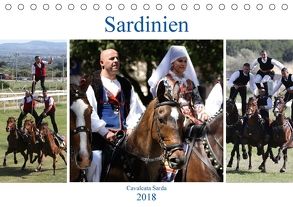 Sardinien – Cavalcata Sarda (Tischkalender 2018 DIN A5 quer) von Heepmann - www.Karo-Fotos.de,  Karolin