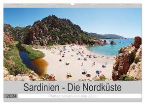 Sardinien – Die Nordküste (Wandkalender 2024 DIN A2 quer), CALVENDO Monatskalender von Zech,  Ade