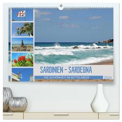 SARDINIEN – SARDEGNA (hochwertiger Premium Wandkalender 2024 DIN A2 quer), Kunstdruck in Hochglanz von Junghanns,  Konstanze