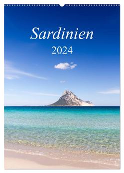 Sardinien (Wandkalender 2024 DIN A2 hoch), CALVENDO Monatskalender von Kuehn,  Thomas